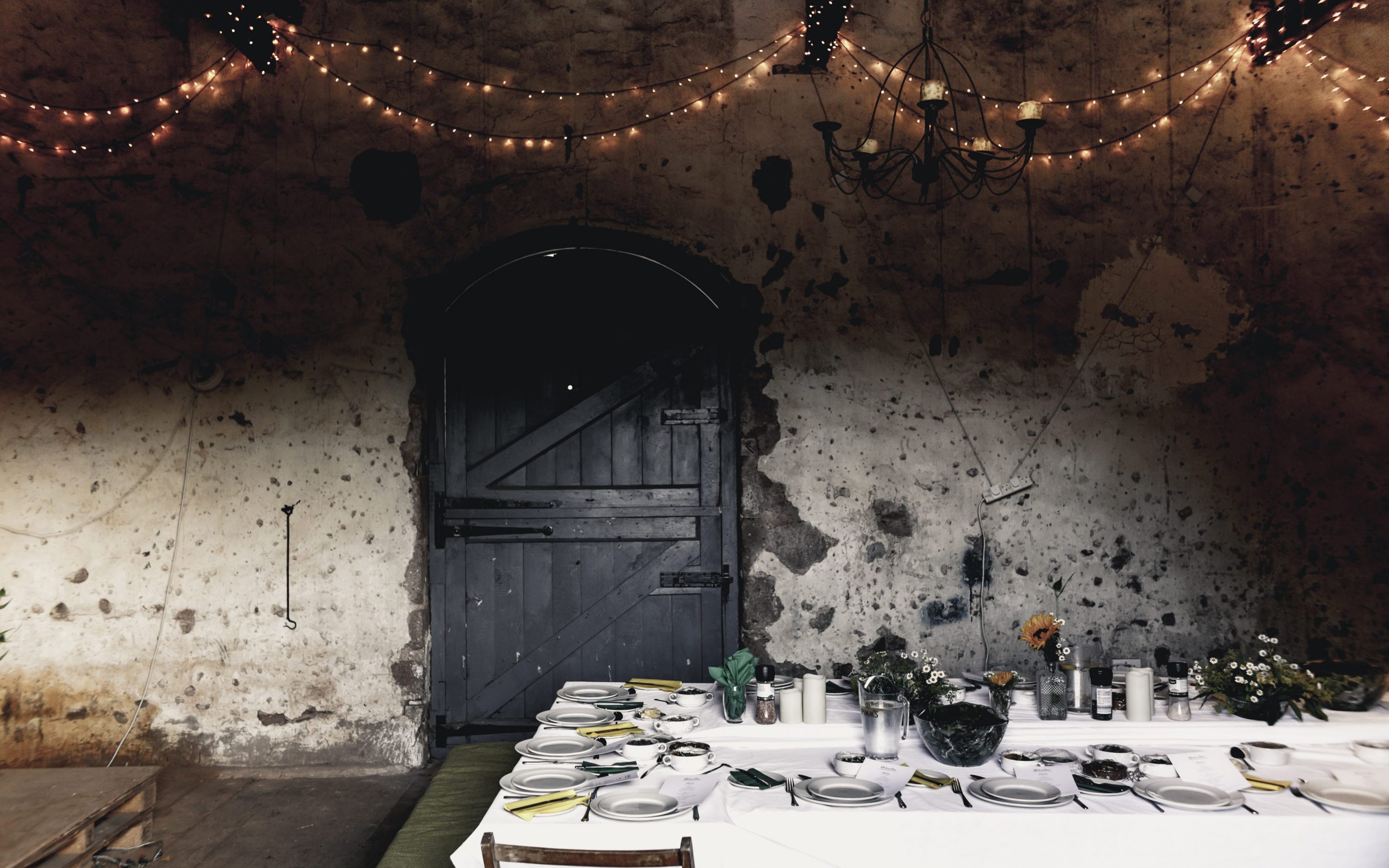 Bickham Barn interior
